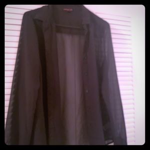 Material Girl shirt black size L